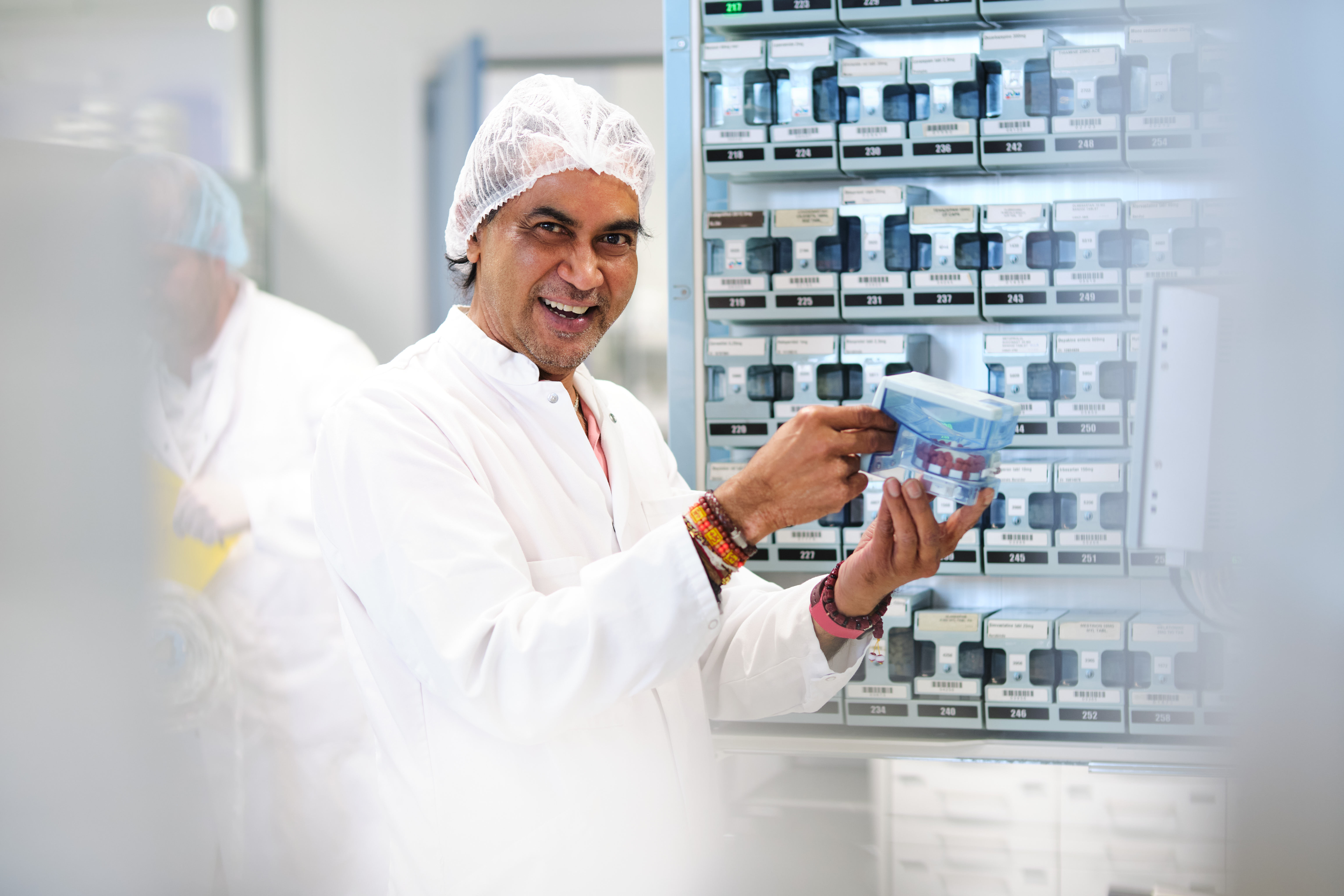 lachende medewerker bij GDS